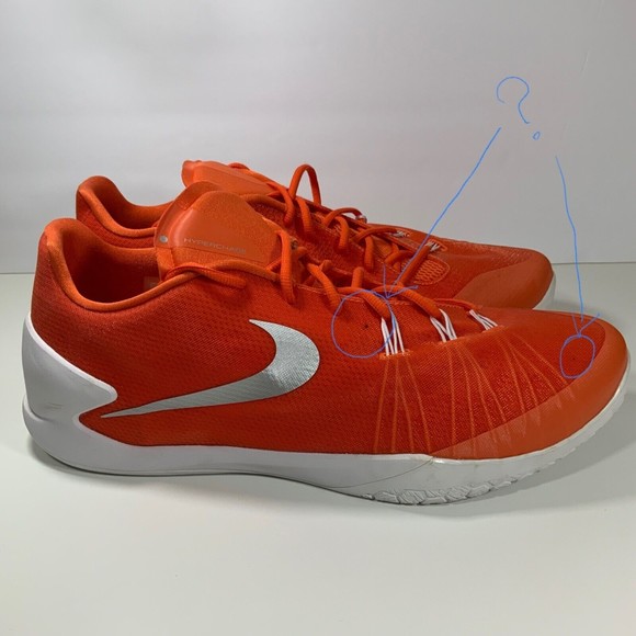 Nike Hyperchase Total Orange Men\'s Basketball Shoes Size 17.5 main image 4